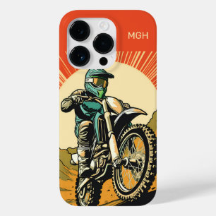 Custom Monogram Motocross Case-Mate iPhone 14 Pro Hülle