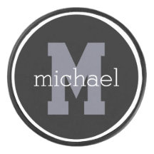 Custom monogram & name hockey puffer