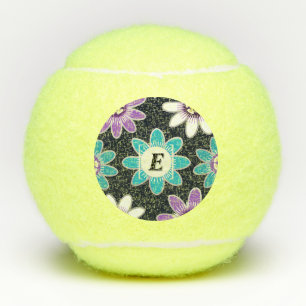 Custom Monogram Passion Blume Tennis Balls Tennisbälle