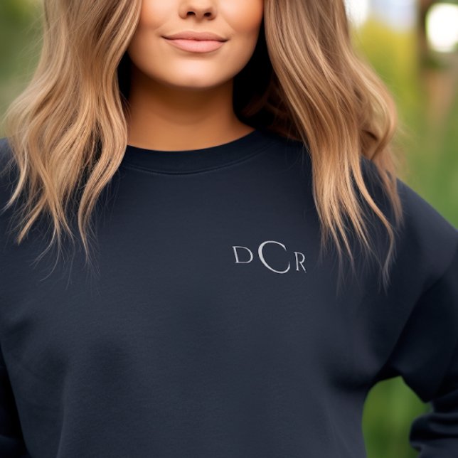 Custom Monogram Sweatshirt (Personalized Monogrammed Sweatshirt)