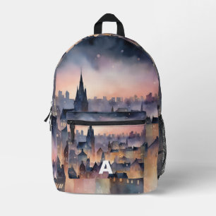 Custom Monogram Urban Twilight Backpack Bedruckter Rucksack