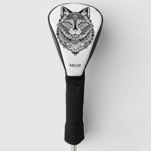 Custom Monogram Zierkatze Golf Headcover