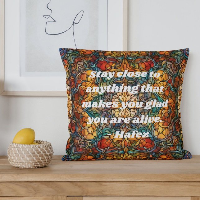 Custom Mosaik Muster Nowruz Persian Neujahrsgesche Kissen (Custom Mosaic Pattern Nowruz Persian New Year Gift)