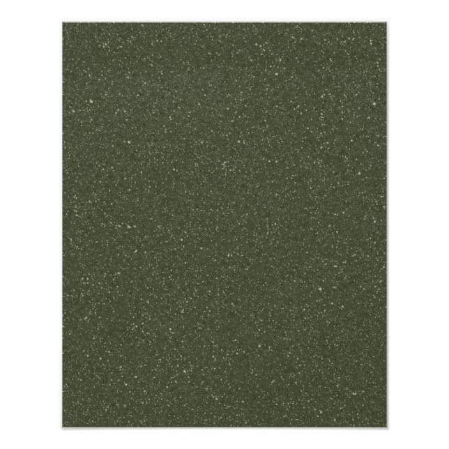 Custom Moss Green Noise Texture Foto Erweiterung (Vorne)