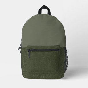 Custom Moss Green Split Backpack - Bulk Friendly Bedruckter Rucksack