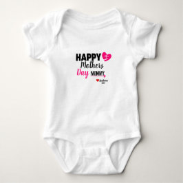 Custom Mothers Day Baby Happy 1st Mothers Day Baby Strampler