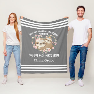 Custom Mother's Day Blanket Fleecedecke