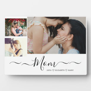 Custom Mother's Day Foto Collage Plaque Fotoplatte