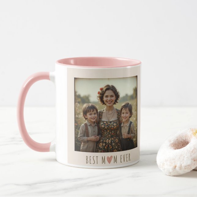 Custom Mother's Day Tasse (Mit Donut)