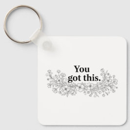 Custom Motivational Keychain Schlüsselanhänger