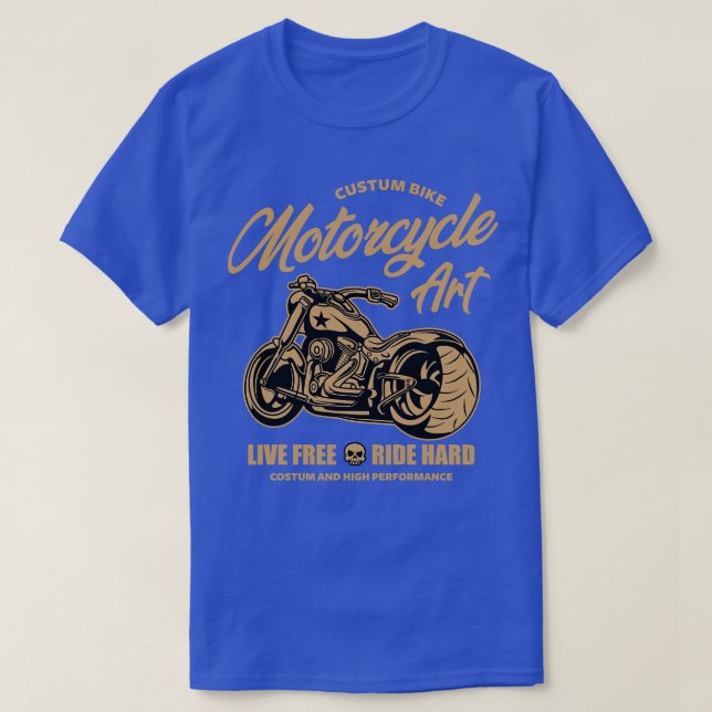 CUSTOM MOTORRADKUNST T-Shirt (Design vorne)