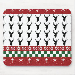 Custom Mouse Pad Fair Isle Weihnachtshändler Mousepad