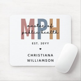 Custom MPH Master of Public Health Abschluss Mousepad