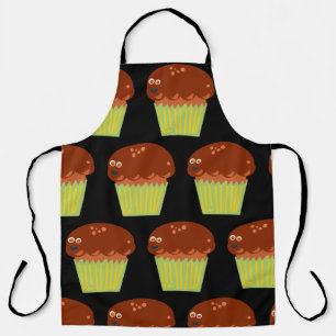 Custom Muffin Pal Fun Breakfast Cartoon Schürze
