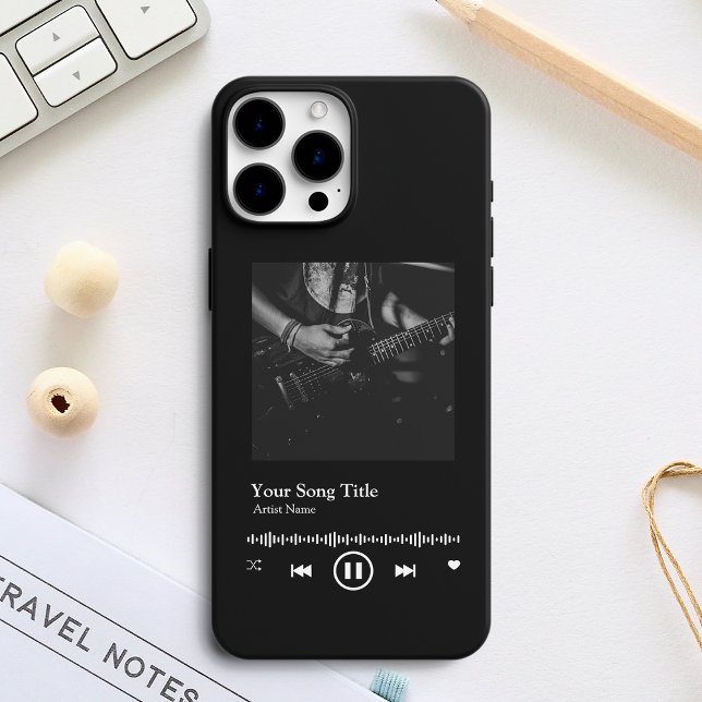 Custom Music Player Song Plaque Case-Mate iPhone Hülle (Von Creator hochgeladen)