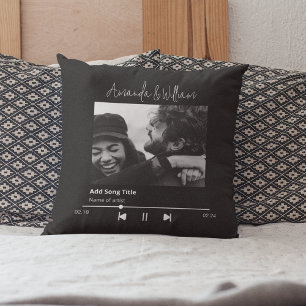 Custom Music & Song Foto Kissen