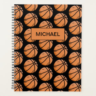 Custom Muster Basketball-Spieler und Trainer schwa Planer