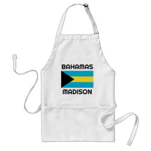 Custom Name Bahamas Flag Schürze