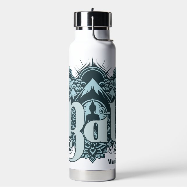 Custom Name Bali Trinkflasche (Links)
