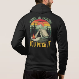 Custom Name Camping Hoodie
