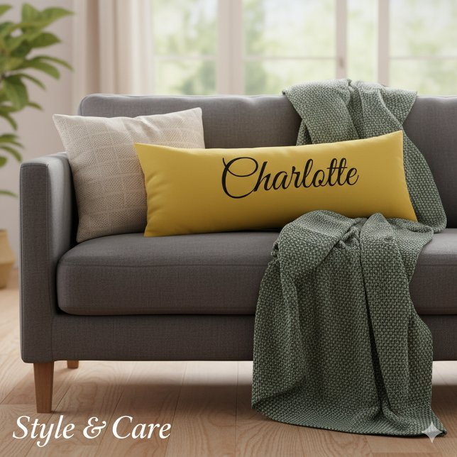 Custom Name Cozy Body Pillow Personalized Design Seitenschläferkissen (Custom Name Cozy Body Pillow Personalized Design)