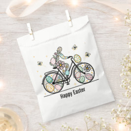 Custom Name Easter Bicycle Design Geschenktütchen