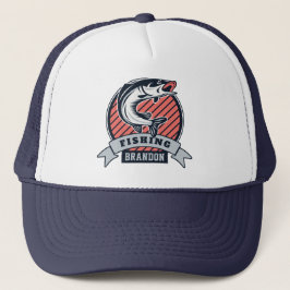 Custom name Fisher hat Truckerkappe