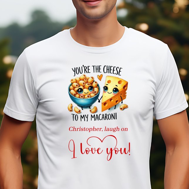 Custom Name Funny Food Love Valentine T-Shirt (Custom Name Funny Food Love Valentine T-Shirt)