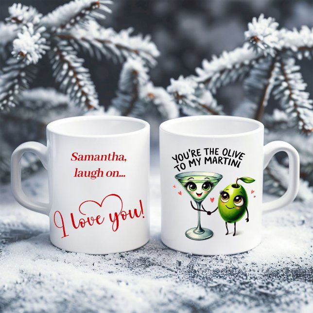 Custom Name Funny Food Mug Love Gift for Wife Kaffeetasse (Custom Name Funny Food Mug Love Gift for Wife)
