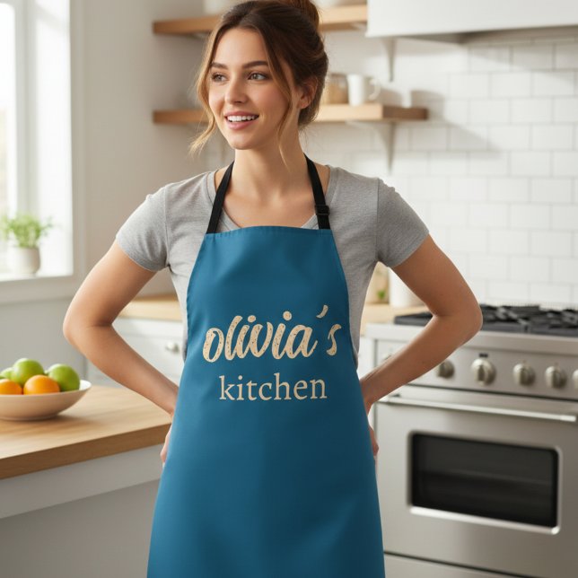 Custom Name Kitchen Apron – Personalized Cooking  Schürze (Von Creator hochgeladen)