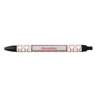 Custom Name Knitted Rings Pattern Pen, Personalize Kugelschreiber