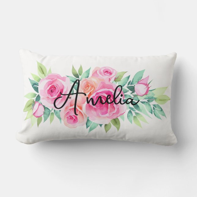 Custom Name Lendenkissen (Vorderseite)