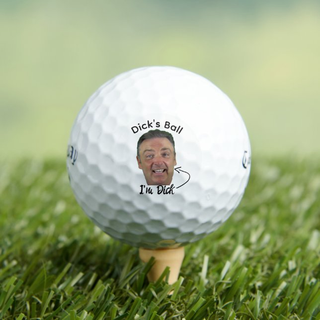 Custom Name Lost Golf Ball - Punny Photo Face Gift (Insitu T-Shirt)