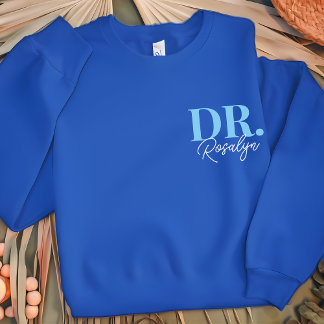 Custom Name Medical Sweatshirt Gift for Doctors