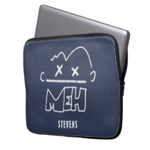 Custom Name Meh Funny Face Emoji