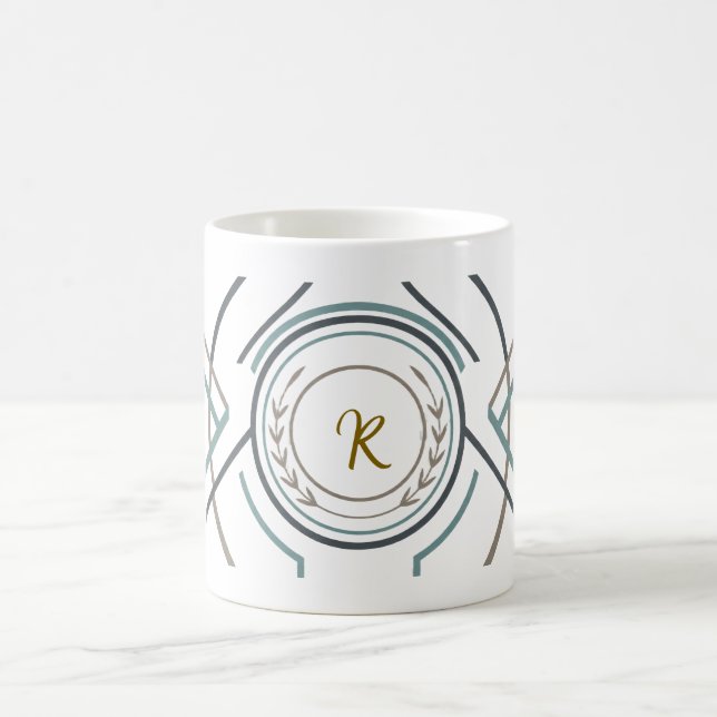 Custom Name or Initial Mug – Premium Gift Kaffeetasse (Mittel)