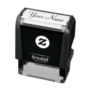 Custom Name Personalized Self-inking Stamp Stamps Permastempel