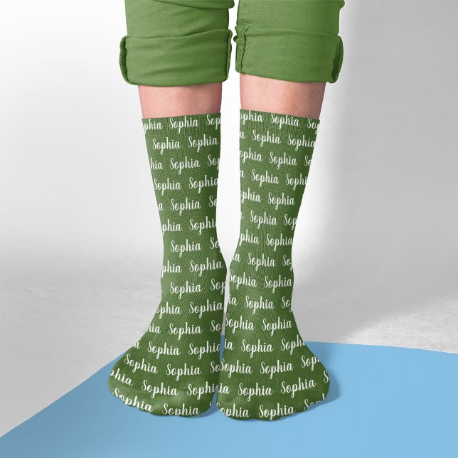 Custom Name Personalized Socks Socken (Von Creator hochgeladen)
