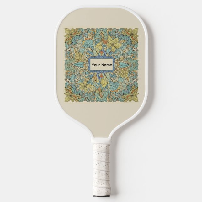 Custom Name Pro Carbon Fiber Pickleball Paddle (Vorderseite)