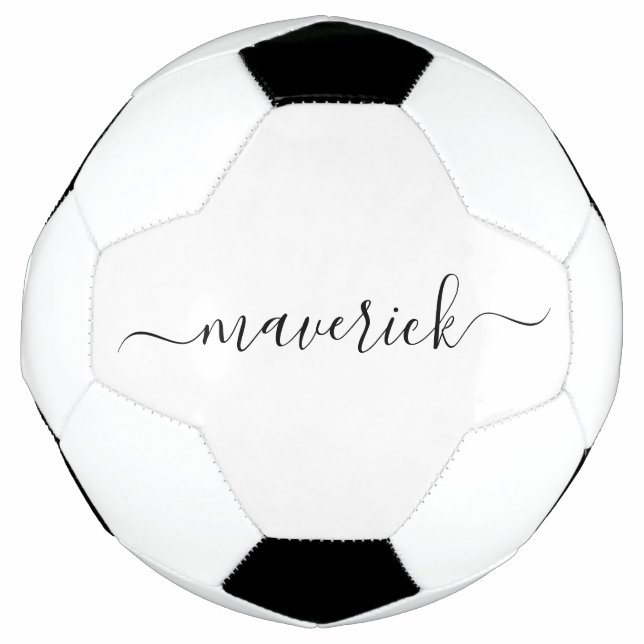 Custom Name Soccer Ball Personalized for All Ages (Vorderseite)