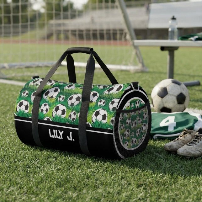 Custom Name Soccer  Duffle Bag (Von Creator hochgeladen)