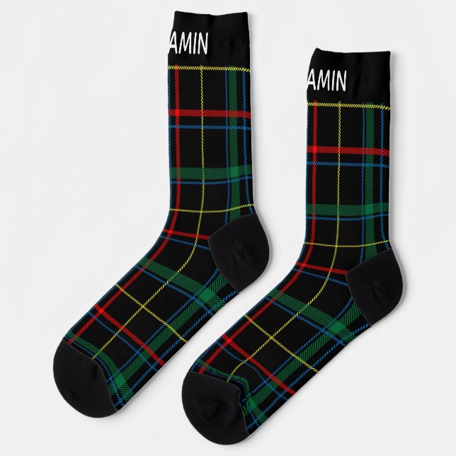 custom name socken (Linkes Detail)
