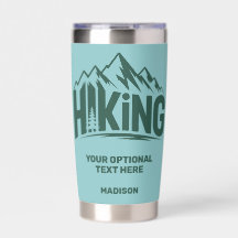 Custom Name & Text Hiking