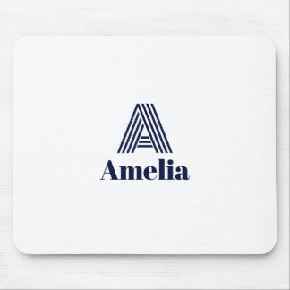 Custom Name Water Bottle Mousepad