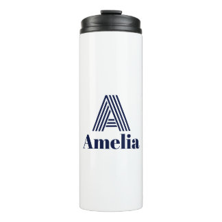 Custom Name Water Bottle Thermosbecher