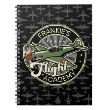 Custom NAME WWII Military Fighter War Plane Retro