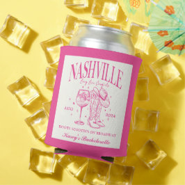 Custom Nashville Bachelorette Rodeo Cocktail Dosenkühler