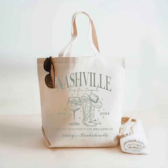 Custom Nashville Bachelorette Rodeo Cocktail Tragetasche (Von Creator hochgeladen)