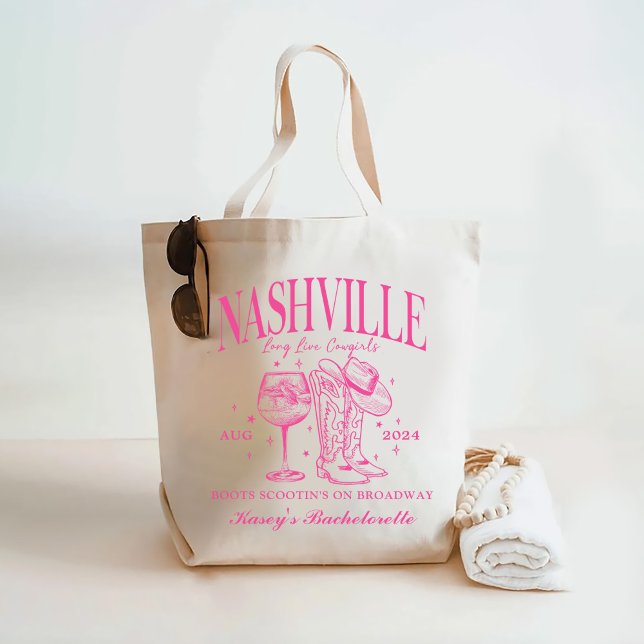 Custom Nashville Bachelorette Rodeo Cocktail Tragetasche (Von Creator hochgeladen)