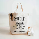 Custom Nashville Bachelorette Rodeo Cocktail Tragetasche<br><div class="desc">Custom Nashville Bachelorette Rodeo Cocktail</div>